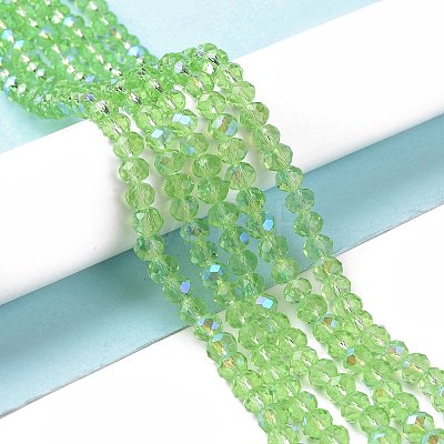 Electroplate Glass Beads Strands EGLA-A044-T8mm-L09-1