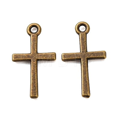 Cross Tibetan Style Alloy Pendants LS-TIBEP-R344-21AB-FF-1