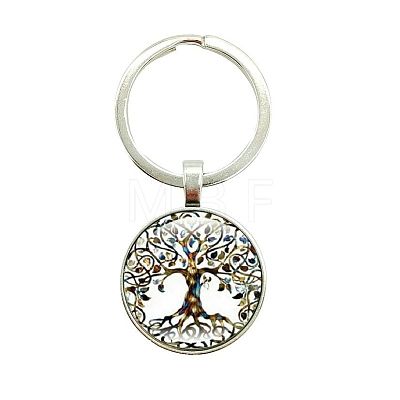 Glass Keychains PW-WG8EB11-02-1