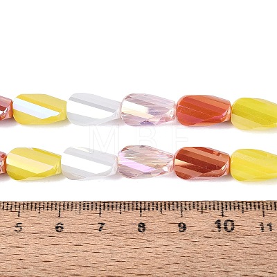 Electroplate Mixed Styles Glass Beads Strands EGLA-N022-10B-A03-1