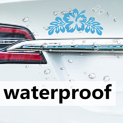 4Pcs 4 Styles PET Waterproof Self-adhesive Car Stickers DIY-WH0308-225A-006-1