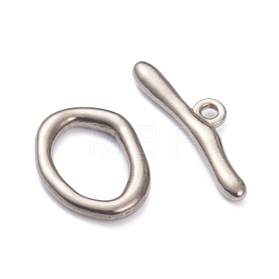 Alloy Toggle Clasps PALLOY-XCP0001-32-1