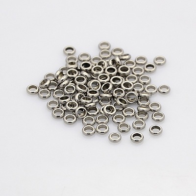 Ring 304 Stainless Steel Spacer Beads STAS-N020-11-5mm-1