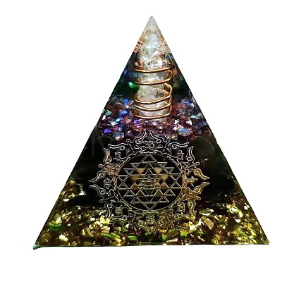 Orgonite Pyramid Resin Energy Generators PW-WG4559F-01-1