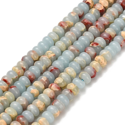 Synthetic Imperial Jasper Beads Strands G-Z110-B04-2x4mm-08-1