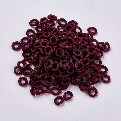 Polyester Cord Beads WOVE-K001-B14-1