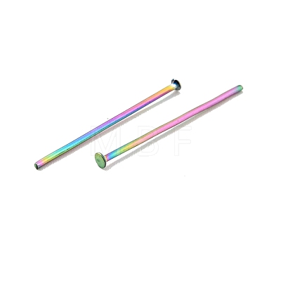 Ion Plating(IP) 304 Stainless Steel Flat Head Pins STAS-E156-02M-02-1