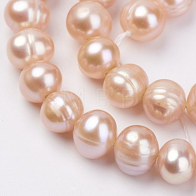 Natural Cultured Freshwater Pearl Beads Strands PEAR-D187-36-01-1