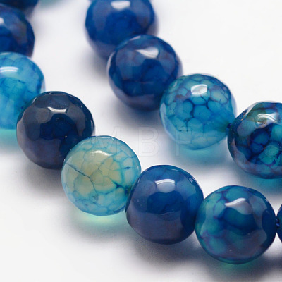 Natural Agate Bead Strands X-G-K166-07F-10mm-03-1