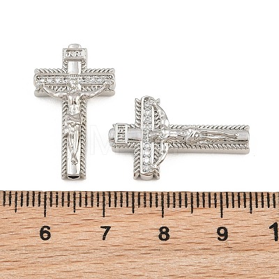 Easter Brass Micro Pave Clear Cubic Zirconia Pendants LS-CU-CBADC6C-10P-02-1