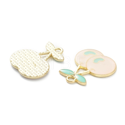 Alloy Enamel Pendants ENAM-I051-08LG-01-1