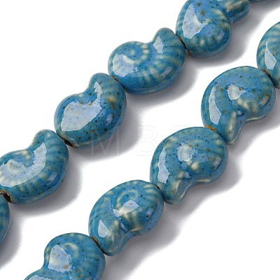 Ocean Series Handmade Porcelain Beads PORC-R002-03E-1