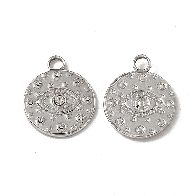 201 Stainless Steel Pendants STAS-J401-VC551-1