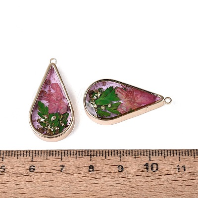 Epoxy Resin Pendants KK-Q082-01KCG-03-1