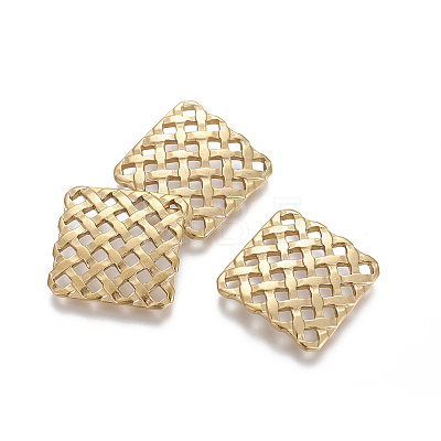PVD Vacuum Plating 304 Stainless Steel Filigree Joiners X-STAS-I105-01G-1