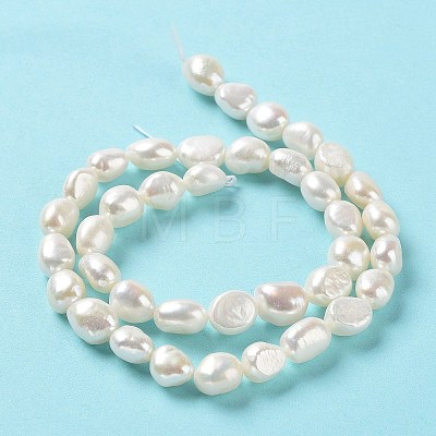 Natural Cultured Freshwater Pearl Beads Strands PEAR-Z002-05-1