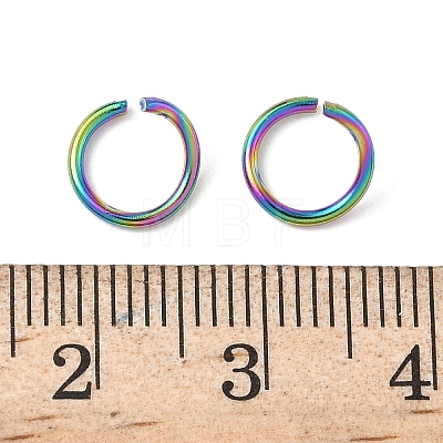 304 Stainless Steel Open Jump Rings STAS-Z150-01D-RC-1