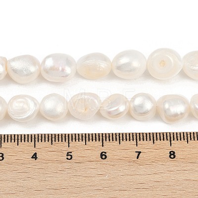 Natural Cultured Freshwater Pearl Beads Strands PEAR-P064-20K-01A-01-1