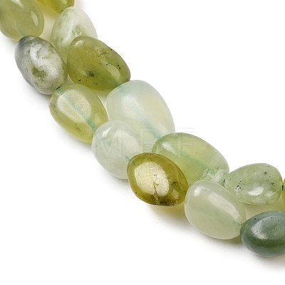 Natural Xiuyan Jade Beads Strands G-A284-A04-03-1