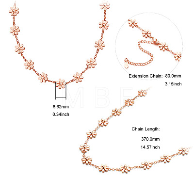 SHEGRACE Brass Link Necklaces JN935A-1