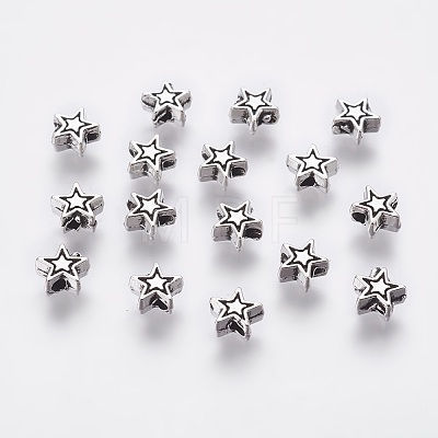 Tibetan Style Alloy Beads LS-X-TIBEB-01-AS-RS-1