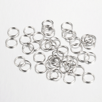 Iron Open Jump Rings IFIN-A018-7mm-P-NF-1