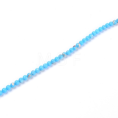 Natural Imperial Jasper Beads Strands G-SZC0001-01A-03-1