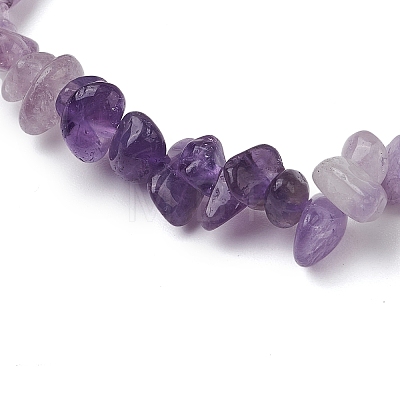 Gemstone Stretch Bracelet BJEW-JB11012-02-1