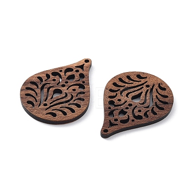 Walnut Wood Laser Cut Pendants X-WOOD-Q051-03A-1