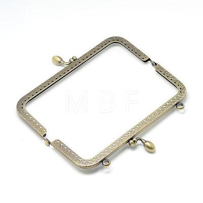 Iron Purse Frame Handle for Bag Sewing Craft Tailor Sewer FIND-T008-081AB-1