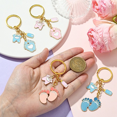 Alloy Enamel Keychain KEYC-YW00023-01-1