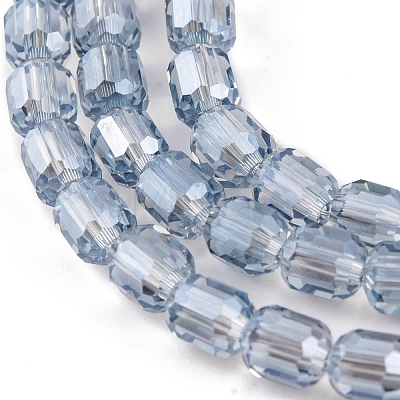 Electroplate Glass Beads Strands EGLA-D031-01-03-1