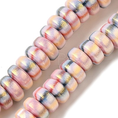 Handmade Polymer Clay Beads Strands CLAY-H006-03B-1