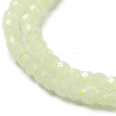 Synthetic Luminous Stone Beads Strands G-C086-01A-06-1