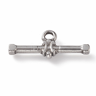 Non-Tarnish 304 Stainless Steel Toggle Clasps Parts LS-STAS-K209-04P-1