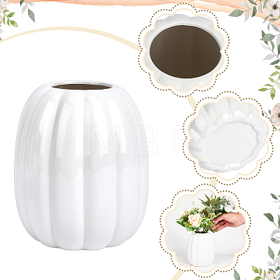 Porcelain Vase Ornaments AJEW-WH0481-482-1