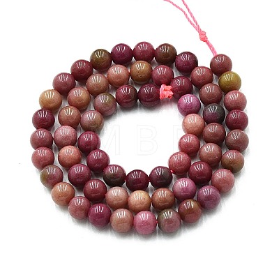 Natural Quartz Beads Strands G-N355-6mm-09-1