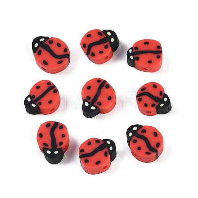 Handmade Polymer Clay Bead CLAY-XCP0001-29-1