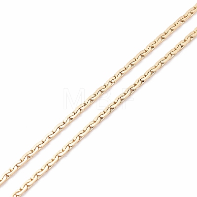 304 Stainless Steel Chain Necklaces MAK-L015-19G-1