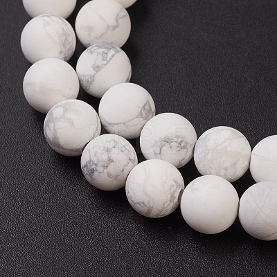 Natural Howlite Beads Strands G-G770-06-1