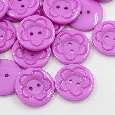 Acrylic Sewing Buttons for Clothes Design X-BUTT-E083-A-M-1