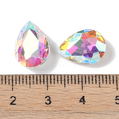 Glass Pointed Back Rhinestone LS-RGLA-Q001-8-1