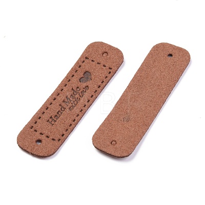 PU Leather Label Tags X-DIY-H131-A05-1