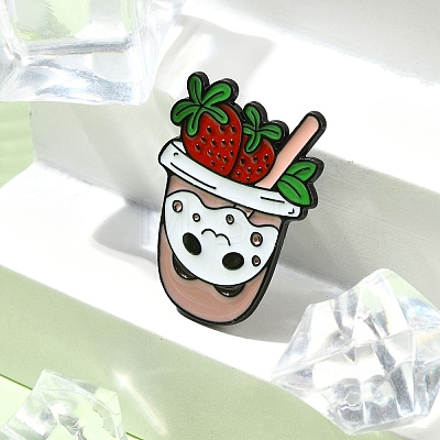 Tea Drinks Enamel Pins JEWB-Q005-01A-1