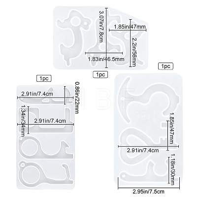 Gorgecraft DIY Door Opener Molds Making Kits DIY-GF0002-61-1