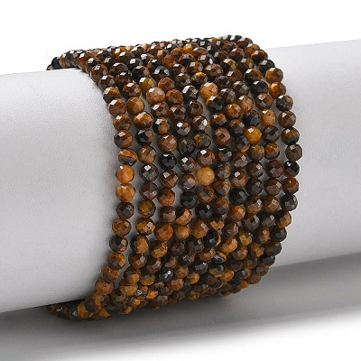 Natural Tiger Eye Beads Strands G-L651-C14-3mm-1