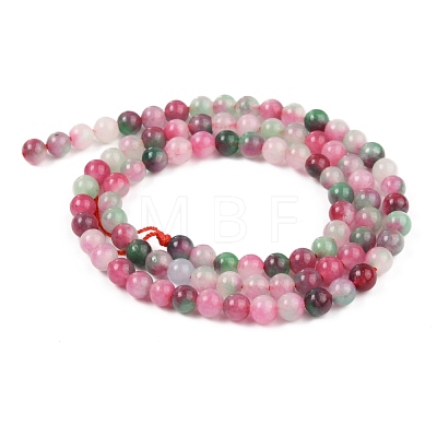 Natural White Jade Beads Strands G-B007-A01-1