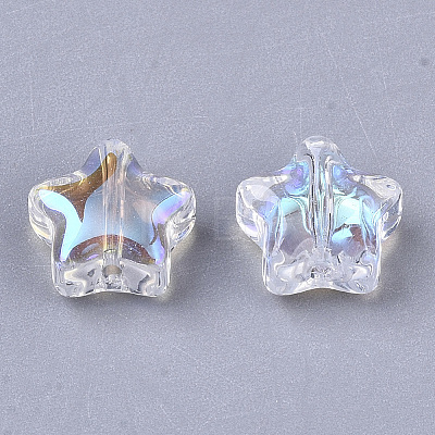 Transparent Glass Beads X1-GLAA-N035-01-B01-1