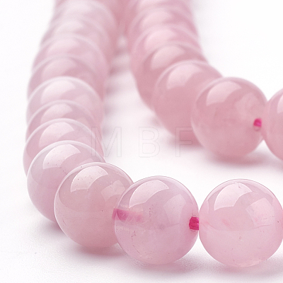 Natural Rose Quartz Beads Strands G-T064-23-6mm-1