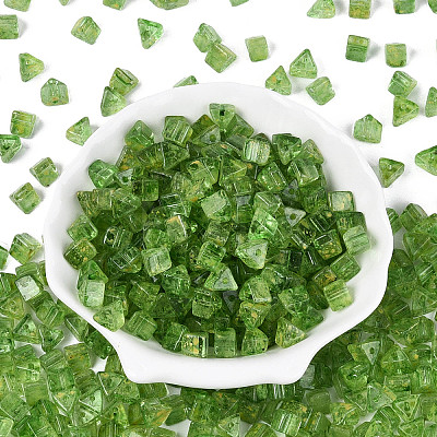 Picasso Transparent Glass Beads SEED-Q039-02P-1